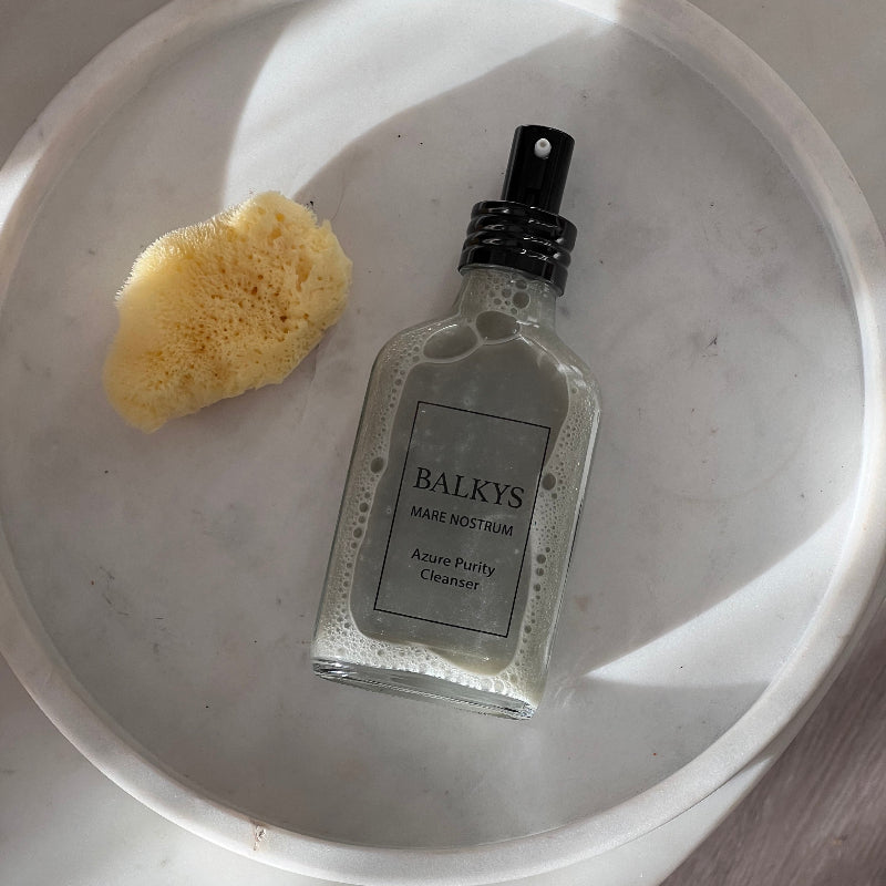 MARE NOSTRUM Azure Purity Cleanser + Meeresschwamm 